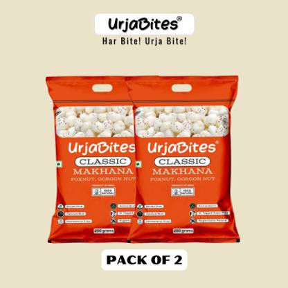 UrjaBites CLASSIC Lotus Seeds(Makhana)