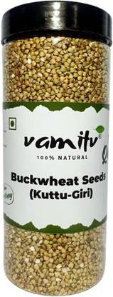 vamitv Whole Buckwheat (Kuttu Giri) Seeds 800gm | 100% Natural & Pure Buckwheat Seeds