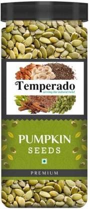 Temperado Raw Pumpkin Seeds| Kaddu Ke Beej| Immunity Booster| Healthy Diet food| Super Seeds Jar Pack | 100gm Pumpkin Seeds