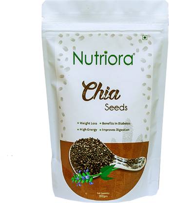 Nutriora Raw Chia Seeds for Weight Loss And High in Protein Chia Seeds