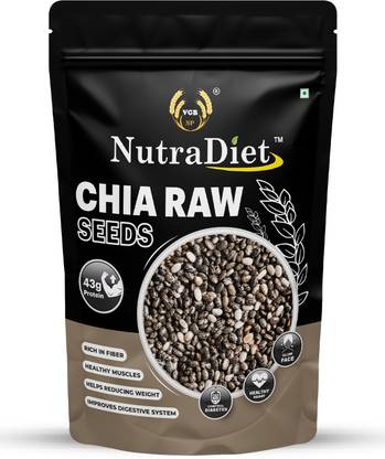 VGBNP VGBNP 100% Natural Chia Seeds (china seed) Unroasted raw Chiya ke dana seya seed Chia Seeds