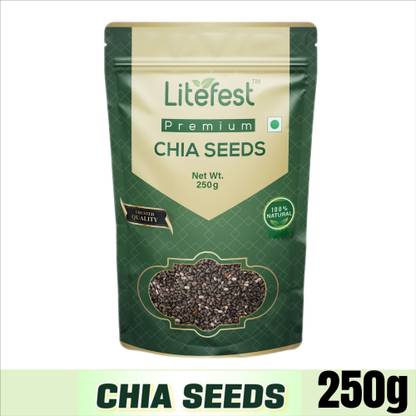 Litefest Premium Chia Seeds 250 g Chia Seeds