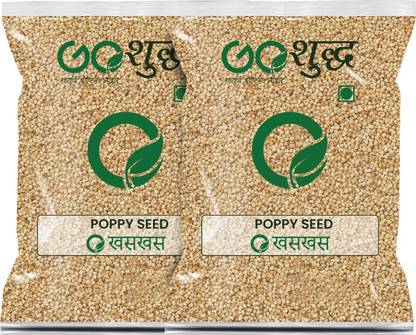 Goshudh Premium Quality Poppy seeds pack of 2 (100g) Poppy Seeds