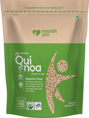 Nourish You Organic White Quinoa Seeds 1000g