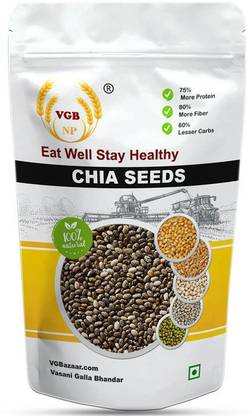 VGBNP VGBNP 100% Natural Chia Seeds (china seed) Unroasted raw Chiya ke dana seya seed Chia Seeds