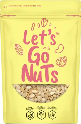 Let's GoNuts Raw Melon Seeds Tarbooj Magaj (Peeled, Ready to eat) Watermelon Seeds