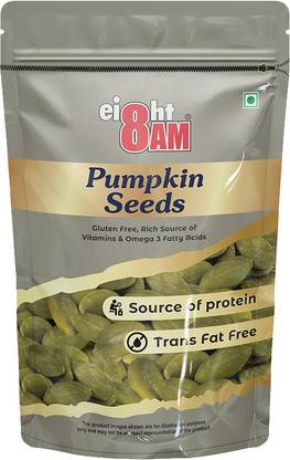 8AM Pumpkin Seeds for eating, Rich in Protein and Fiber | Healthy Nutrition Pumpkin Seeds