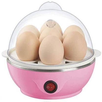 ORJILO Automatic Off 7 Egg Poacher for Steaming, Cooking, Boiling and Frying Egg Boiler Electric Egg Cooker