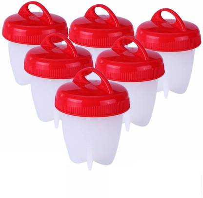 SKYBUCKET EGG Steamer Boiler silicon egg boiler Silicone Egg Boil Mould Egg Cooker Silicone Egg Boiler, Non Stick Flexible Egg Bites Cooker Mould Egg Poacher Maker Egg Cooker