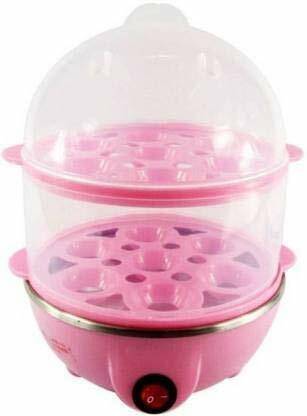 vepson Electric Double Layer Steamer Boiler Poacher With Bowl VS199 Egg Cooker