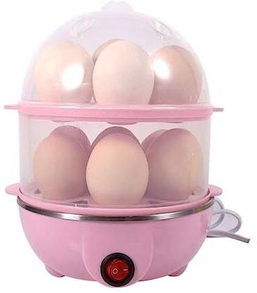 looda Multi-Function Electric 2 Layer Egg Boiler Cooker &Steamer, Egg Cooker