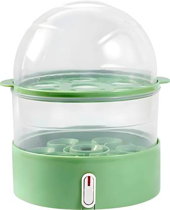 Onshoppy 2 layer Egg Boiler Multi-Function 150W Electric Steamer Boiler/Cooker with Egg Tray Egg Cooker