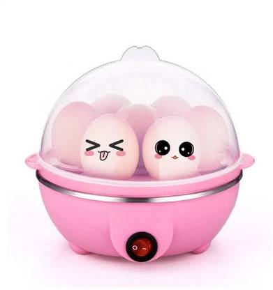 WunderVoX Plastic Multicolor Electric Egg Boiler-Pink Egg Cooker