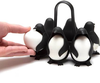 Puno Penguin Shaped Boiled Egg Cooker, 3-in-1 Cook, Store and Serve Egg Holder. Penguin Shaped Boiled Egg Cooker, 3-in-1 Cook, Store and Serve Egg Holder. Egg Cooker