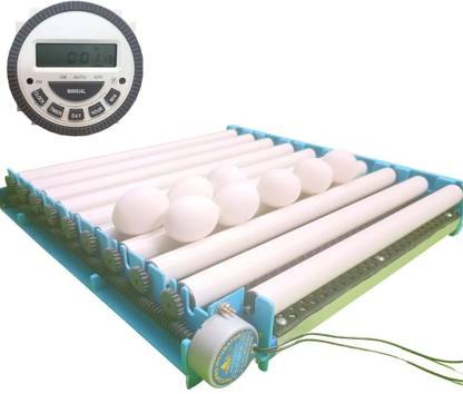 HatchPro 56 Eggs Automatic egg turning tray with timer controller automatic for Egg Incubator