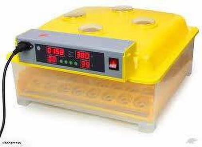 TM&W Fully Automatic Egg Incubator for Hatching 48 Chicken Eggs or Equivalent EU Plug (Yellow) Egg Incubator