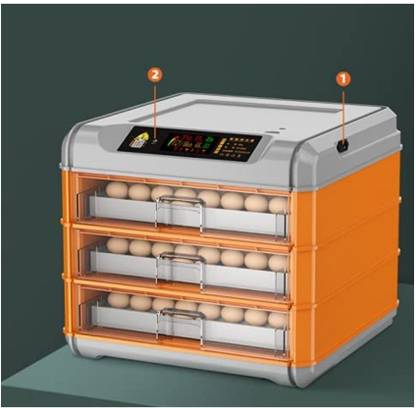 TM&W Fully Automatic 12v Dc 220v AC Power 192 Duck Goose Chicken Eggs Incubator' Egg Incubator
