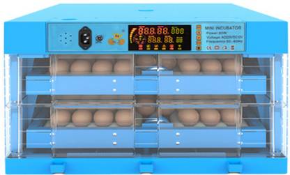 TM&W mini chicken egg incubator hatcher poultry brooder for 128 eggs capacity. Egg Incubator