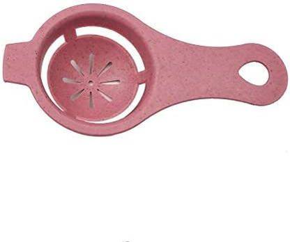 HomeHunt Plastic Filter Sieve Divider Holder, Non-Sticky Long Lasting Plastic Egg Filter Plastic Egg Separator