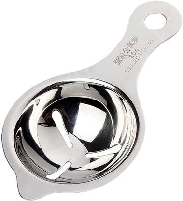 YOMITH Stainless Steel Egg Yolk Separator, Egg White Divider Stainless Steel Egg Separator