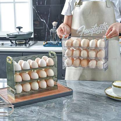 HomeCloud Egg Container/ Egg Tray Holder/Egg holder Plastic Egg Separator