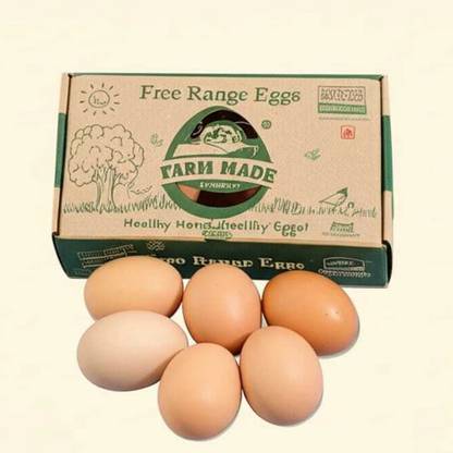 Farm Made Free Range Hen Brown Eggs