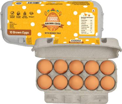 Eggoz Nutrition Hen Brown Eggs