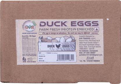 GVR Eggs Duck White Eggs