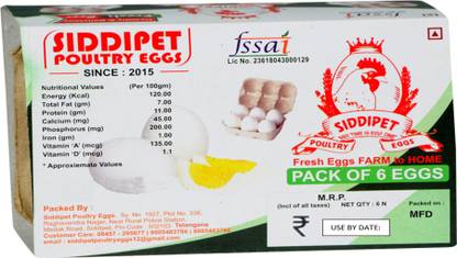 Siddipet Hen White Eggs