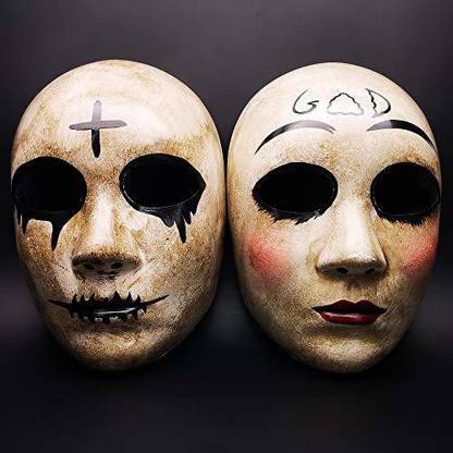 CCUFO Horror Killer Purge Couple Masks, The Purge Anarchy Movie, Halloween Elders Halloween Costume