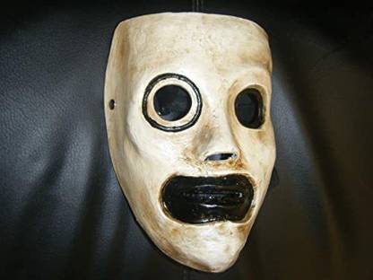 Wrestling Masks Uk Men'S Corey Taylor Ahig Fibreglass Slipknot Mask Fancy Dress One Size Elders Halloween Costume