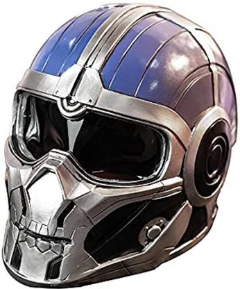 Xcoser Taskmaster Helmet Deluxe 2021 Movie Black Widow Cosplay Costume Resin Mask Elders Halloween Costume