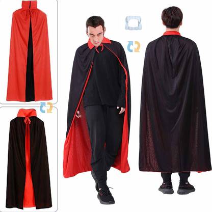 sarvda Halloween Costume for Adults | Vampire Cape For Adult Boys & Girls | Fancy Dress Elders Halloween Costume