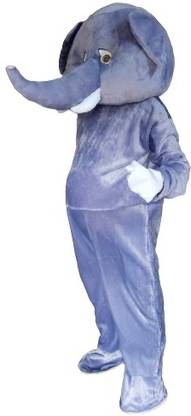 COSTUMEKING Elephant Costume and mascot of size (XL) Elders Halloween Costume