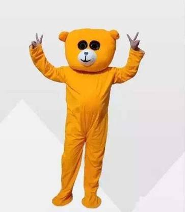 AMRISHPAL ENTERPRISES Yello-bear Costume-5feet Elders Halloween Costume