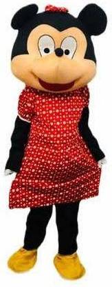 BGT Minnie Mouse Full Costume For Prank or Birthday Elders Halloween Costume