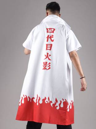ComicSense Naruto Anime Fourth Hokage Cloak White Elders Halloween Costume