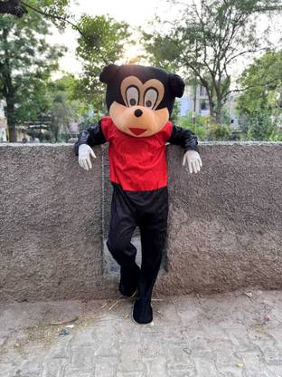 BGT Trending Mickey Mouse Mascot Costume For Party Functions Elders Halloween Costume