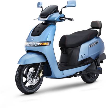 TVS iQube iQube S 3.5 kWh Booking for Ex-Showroom Price (With Charger, Mint Blue)