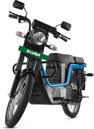 Kinetic Green E Luna X3 Booking for Ex-Showroom Price (with Portable Charger, Ocean Blue)