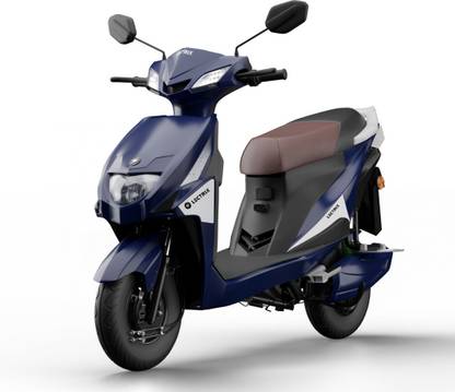 Lectrix LXS 2.0 with Battery on Rent Booking for Ex-Showroom Price (with Portable Charger, Azure Blue)