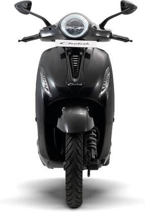 Chetak 2903 ELECTRIC SCOOTER Booking for Ex-Showroom Price (with Portable Charger, BROOKLYN BLACK, CYBER WHITE, RACING RED, LIME YELLO, AZURE BLUE)