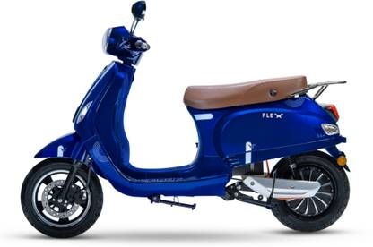 Kinetic Green Flex Booking for Ex-Showroom Price (with Portable Charger, Royal Blue)