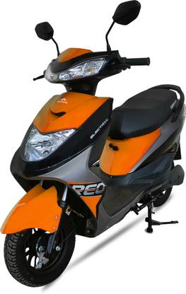 Ampere Reo Li Plus Booking for Ex-Showroom Price (with Portable Charger, Orange)