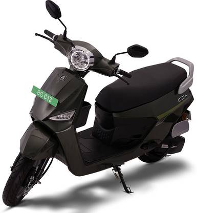BGauss BG C12i Ex Booking for Ex-Showroom Price (With CAN Enabled Charger, Brooklyn Black)