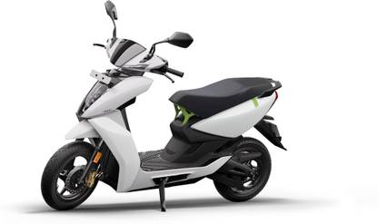 Ather 450S 122KM IDC range with Ather Stack Pro Booking for Ex-Showroom Price (with Portable Charger, Still White)