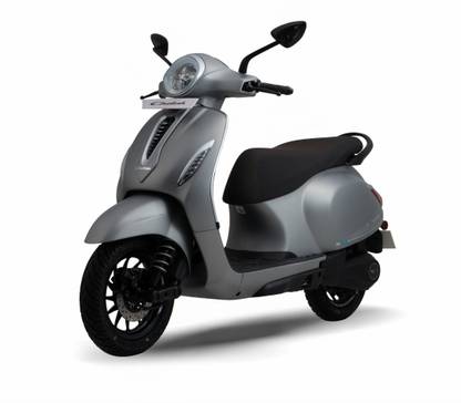 Chetak 3502 Electric Scooter by Bajaj Auto Booking for Ex-Showroom Price (with Portable Charger, Matte Coarse Grey)