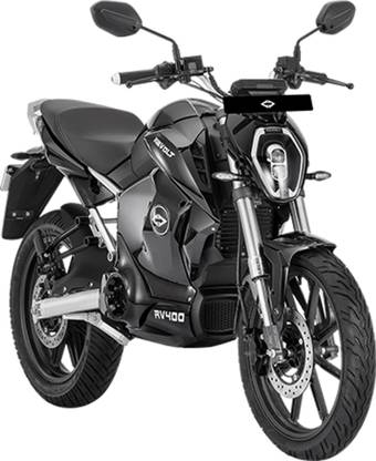 REVOLT RV400 Booking for Ex-Showroom Price (With Charger, Cosmic Black)