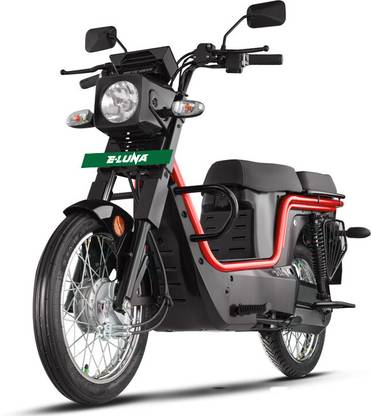 Kinetic Green E Luna X2 Booking for Ex-Showroom Price (with Portable Charger, Mulberry Red)
