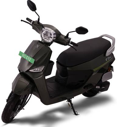 BGauss BG C12i Ex Booking for Ex-Showroom Price (With CAN Enabled Charger, Foliage Green)